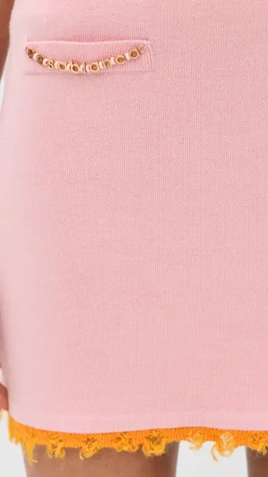 Casablanca Double Face Merino kirt Pink | Thumbnail 6 Casablanca Double Face Merino kirt Pink | Thumbnail 6