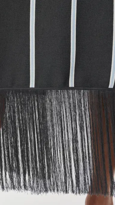 3.1 Phillip Lim triped Midi Skirt with Fringe late Multi | Thumbnail 6 3.1 Phillip Lim triped Midi Skirt with Fringe late Multi | Thumbnail 6