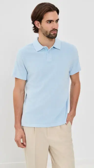 Fair Harbor Ravello Terry Polo ight Blue | Thumbnail 2 Fair Harbor Ravello Terry Polo ight Blue | Thumbnail 2
