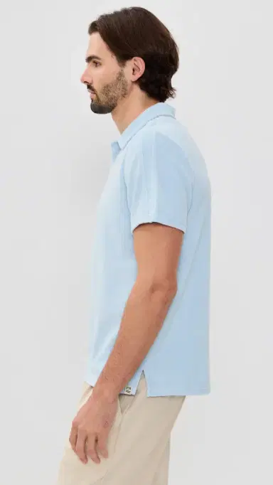Fair Harbor Ravello Terry Polo ight Blue | Thumbnail 4 Fair Harbor Ravello Terry Polo ight Blue | Thumbnail 4