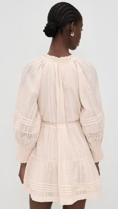 Cleobella eadow Mini Dress Buttercream | Thumbnail 3 Cleobella eadow Mini Dress Buttercream | Thumbnail 3