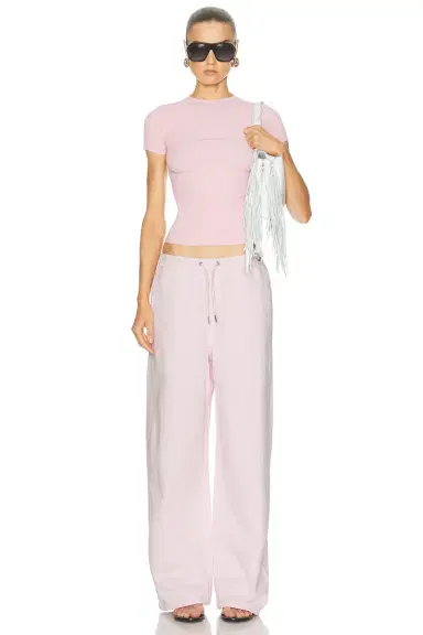 Alexander Wang Short Sleeve Crewneck Top | Thumbnail 4 Alexander Wang Short Sleeve Crewneck Top | Thumbnail 4