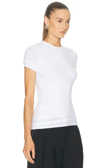 Alexander Wang Layered Short Sleeve Top | Thumbnail 2 Alexander Wang Layered Short Sleeve Top | Thumbnail 2