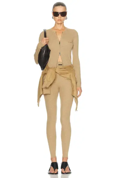 Fear of God Essentials Rib Knit Legging | Thumbnail 5 Fear of God Essentials Rib Knit Legging | Thumbnail 5