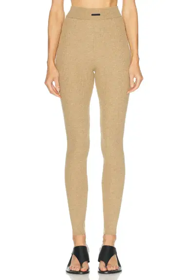 Fear of God Essentials Rib Knit Legging | Thumbnail 1 Fear of God Essentials Rib Knit Legging | Thumbnail 1