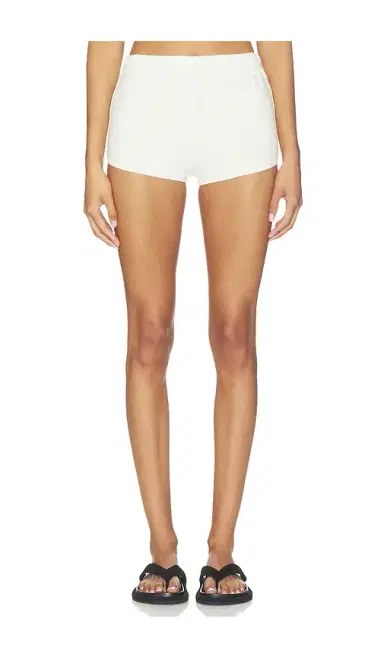 ÉTERNE Lightweight French Terry Mini Track Short | Thumbnail 1 ÉTERNE Lightweight French Terry Mini Track Short | Thumbnail 1