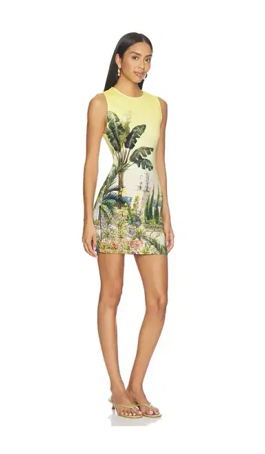 Alice + Olivia Alice + Olivia Wynell Fitted Mini Dress | Thumbnail 2 Alice + Olivia Alice + Olivia Wynell Fitted Mini Dress | Thumbnail 2