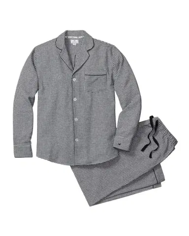 Petite Plume Men's West End Houndstooth Pajama Set | Thumbnail 1 Petite Plume Men's West End Houndstooth Pajama Set | Thumbnail 1