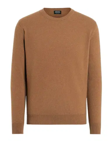 ZEGNA Men's Oasi Cashmere Crewneck Sweater | Thumbnail 1 ZEGNA Men's Oasi Cashmere Crewneck Sweater | Thumbnail 1