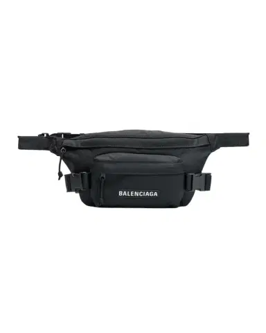 Balenciaga Men's Nylon Ski Belt Bag | Thumbnail 1 Balenciaga Men's Nylon Ski Belt Bag | Thumbnail 1