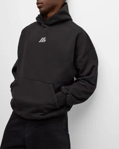 Balenciaga Men 's Activewear Oversized Hoodie | Thumbnail 7 Balenciaga Men 's Activewear Oversized Hoodie | Thumbnail 7