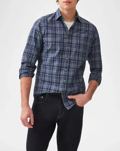 Rodd & Gunn Men's Monavale Slim-Fit Casual Button-Down Shirt | Thumbnail 4 Rodd & Gunn Men's Monavale Slim-Fit Casual Button-Down Shirt | Thumbnail 4