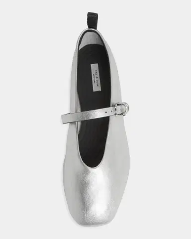 rag & bone Spire Metallic Leather Mary Jane Ballerina Flats | Thumbnail 4 rag & bone Spire Metallic Leather Mary Jane Ballerina Flats | Thumbnail 4