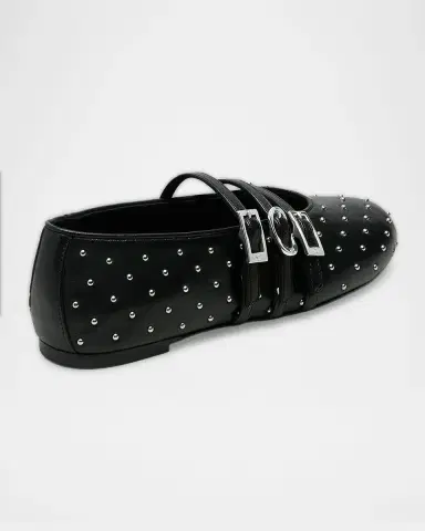 Stuart Weitzman Sostud Leather Mary Jane Belted Ballerina Flats | Thumbnail 2 Stuart Weitzman Sostud Leather Mary Jane Belted Ballerina Flats | Thumbnail 2