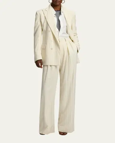 Ralph Lauren Collection Ramona Striped Wool Jacket | Thumbnail 5 Ralph Lauren Collection Ramona Striped Wool Jacket | Thumbnail 5