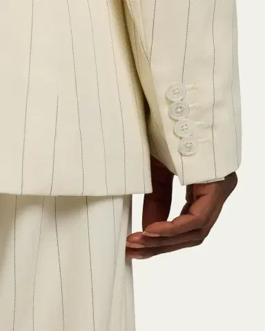 Ralph Lauren Collection Ramona Striped Wool Jacket | Thumbnail 8 Ralph Lauren Collection Ramona Striped Wool Jacket | Thumbnail 8