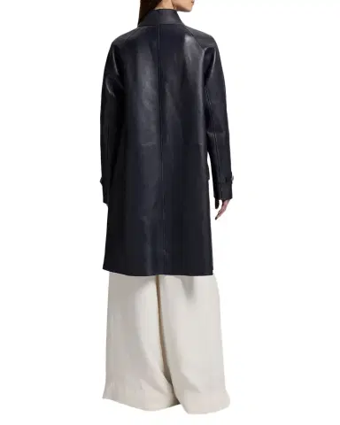 Ralph Lauren Collection Ottis Lambskin Balmacaan Coat | Thumbnail 1 Ralph Lauren Collection Ottis Lambskin Balmacaan Coat | Thumbnail 1