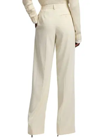 Ralph Lauren Collection Double-Pleated Wool Bacall Straight-Leg Trousers | Thumbnail 1 Ralph Lauren Collection Double-Pleated Wool Bacall Straight-Leg Trousers | Thumbnail 1