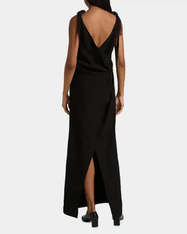 Co Draped Back Maxi Slip Dress | Thumbnail 2 Co Draped Back Maxi Slip Dress | Thumbnail 2