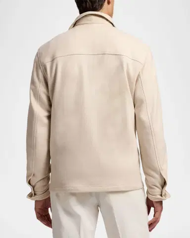 Ralph Lauren Purple Label Felton Cashmere-Blend Shirt Jacket | Thumbnail 3 Ralph Lauren Purple Label Felton Cashmere-Blend Shirt Jacket | Thumbnail 3