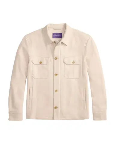 Ralph Lauren Purple Label Felton Cashmere-Blend Shirt Jacket | Thumbnail 1 Ralph Lauren Purple Label Felton Cashmere-Blend Shirt Jacket | Thumbnail 1