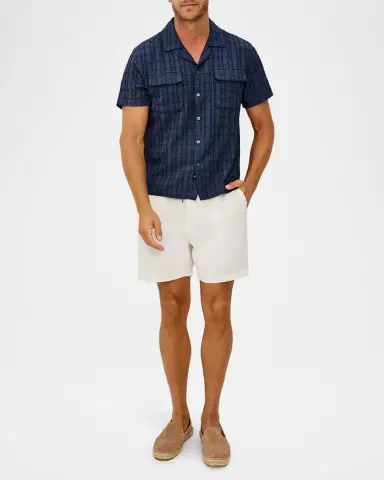 Rails Men's Short-Sleeve Rook Shirt in Navy | Thumbnail 2 Rails Men's Short-Sleeve Rook Shirt in Navy | Thumbnail 2