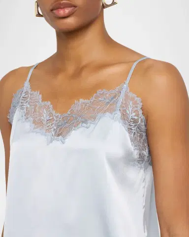 Sablyn Bobbi Lace-Trim Silk Cami | Thumbnail 5 Sablyn Bobbi Lace-Trim Silk Cami | Thumbnail 5