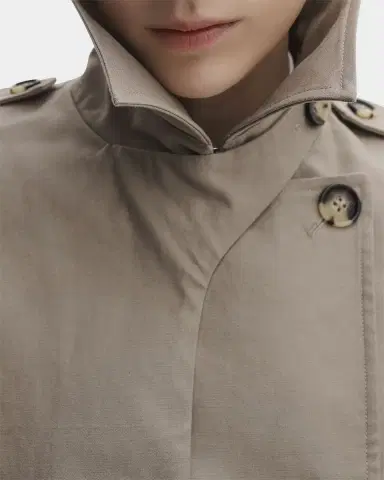 Rag & Bone Jamie Cropped Cotton Trench Coat | Thumbnail 3 Rag & Bone Jamie Cropped Cotton Trench Coat | Thumbnail 3