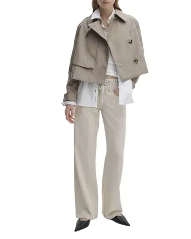 Rag & Bone Jamie Cropped Cotton Trench Coat | Thumbnail 1 Rag & Bone Jamie Cropped Cotton Trench Coat | Thumbnail 1