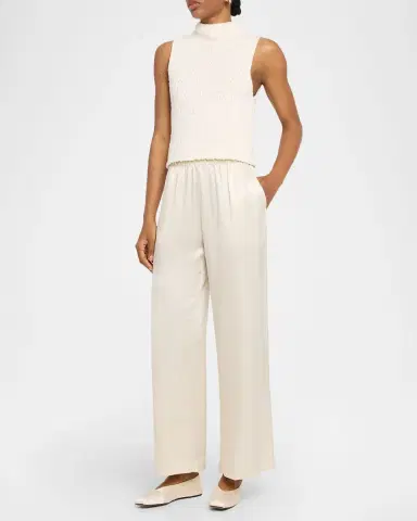 Sablyn Brynn Silk Wide-Leg Pants | Thumbnail 2 Sablyn Brynn Silk Wide-Leg Pants | Thumbnail 2
