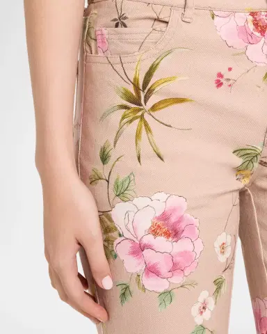 Kobi Halperin Leigh Floral-Print Straight-Leg Pants | Thumbnail 5 Kobi Halperin Leigh Floral-Print Straight-Leg Pants | Thumbnail 5