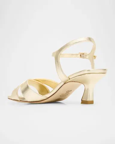 Stuart Weitzman 50mm Vinnie Metallic Leather Sandals | Thumbnail 4 Stuart Weitzman 50mm Vinnie Metallic Leather Sandals | Thumbnail 4