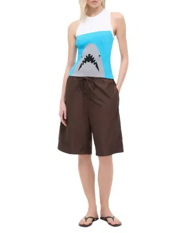 STAUD Malia Ribbed Tank Top | Thumbnail 1 STAUD Malia Ribbed Tank Top | Thumbnail 1