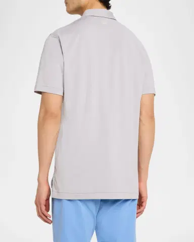 Peter Millar Men's Holden Performance Jersey Polo Shirt | Thumbnail 3 Peter Millar Men's Holden Performance Jersey Polo Shirt | Thumbnail 3