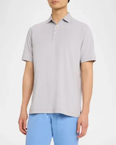 Peter Millar Men's Holden Performance Jersey Polo Shirt | Thumbnail 4 Peter Millar Men's Holden Performance Jersey Polo Shirt | Thumbnail 4
