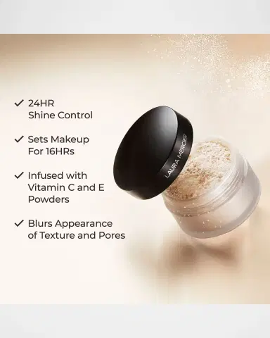 Laura Mercier Mini Translucent Loose Long-Wear Setting Powder | Thumbnail 4 Laura Mercier Mini Translucent Loose Long-Wear Setting Powder | Thumbnail 4