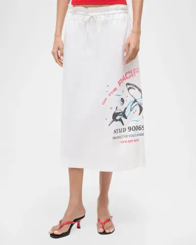 STAUD Shore Maxi Skirt | Thumbnail 3 STAUD Shore Maxi Skirt | Thumbnail 3