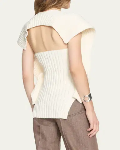 OSSOU Greer Cotton Cascade Tank Top | Thumbnail 4 OSSOU Greer Cotton Cascade Tank Top | Thumbnail 4