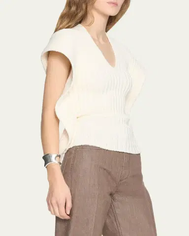 OSSOU Greer Cotton Cascade Tank Top | Thumbnail 5 OSSOU Greer Cotton Cascade Tank Top | Thumbnail 5