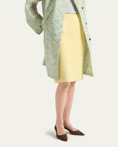 Prada Polka-Dot Silk Midi Slip Skirt | Thumbnail 4 Prada Polka-Dot Silk Midi Slip Skirt | Thumbnail 4