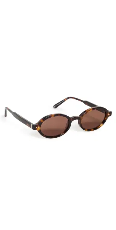 Jimmy Fairly Elvie Sunglasses Brown One Size | Thumbnail 1 Jimmy Fairly Elvie Sunglasses Brown One Size | Thumbnail 1