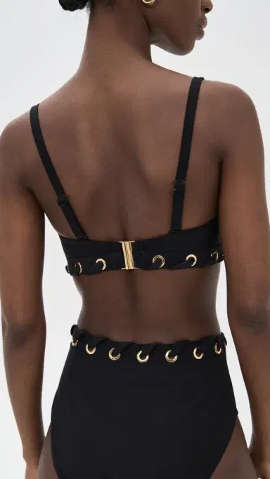 STYLEST Dreamculpt Grommet Bikini Top Caviar | Thumbnail 3 STYLEST Dreamculpt Grommet Bikini Top Caviar | Thumbnail 3