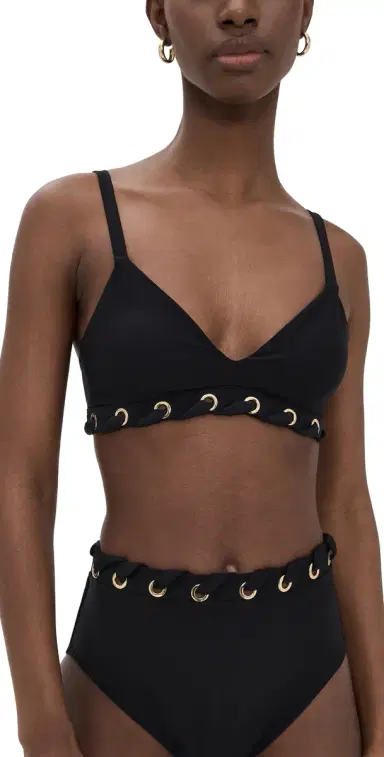 STYLEST Dreamculpt Grommet Bikini Top Caviar | Thumbnail 1 STYLEST Dreamculpt Grommet Bikini Top Caviar | Thumbnail 1