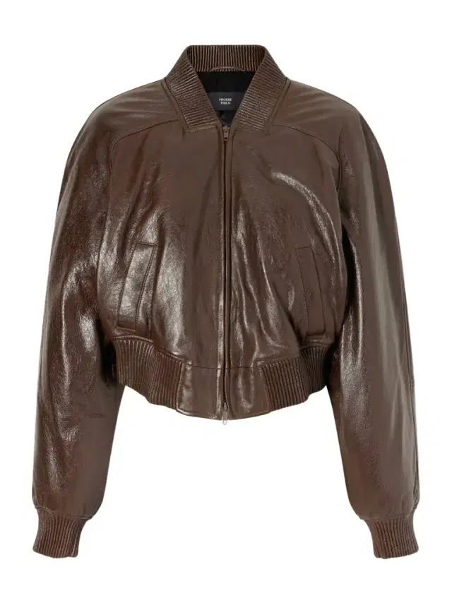 Phoebe Philo Leather bomber jacket