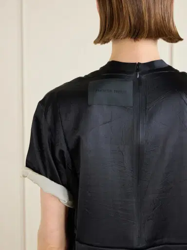 Phoebe Philo Silk-blend T-shirt | Thumbnail 4 Phoebe Philo Silk-blend T-shirt | Thumbnail 4