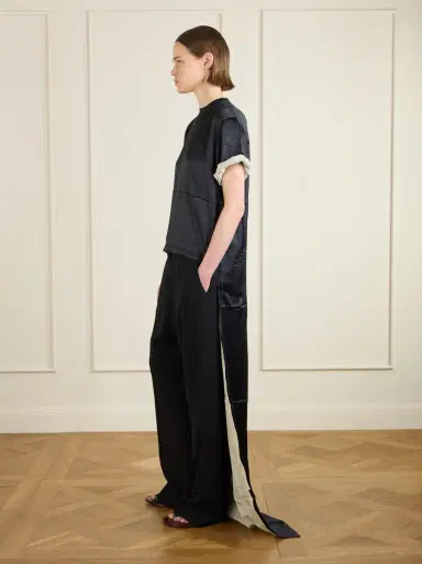 Phoebe Philo Silk-blend T-shirt | Thumbnail 5 Phoebe Philo Silk-blend T-shirt | Thumbnail 5