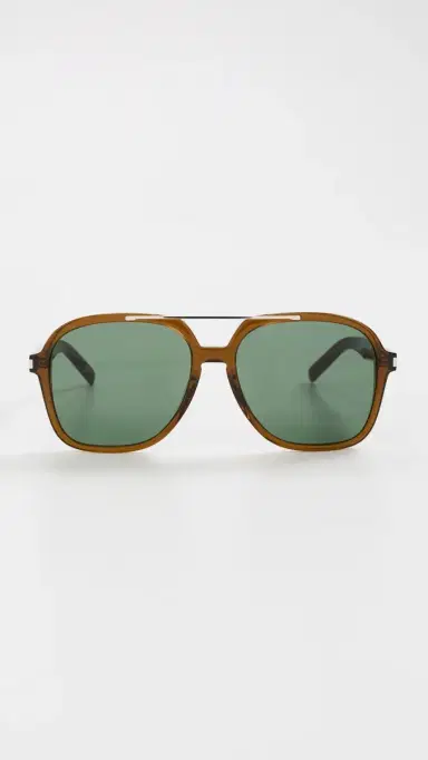 Saint Laurent SL 545 Sunglasses Brown/Green One Size | Thumbnail 2 Saint Laurent SL 545 Sunglasses Brown/Green One Size | Thumbnail 2
