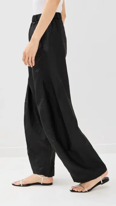 Tibi Crispy Nylon Winslow Pant Black | Thumbnail 4 Tibi Crispy Nylon Winslow Pant Black | Thumbnail 4