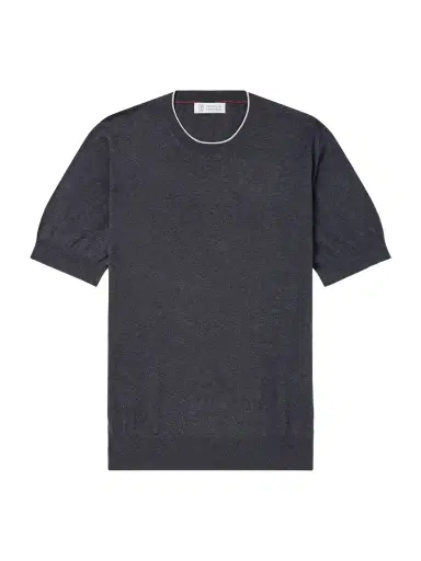 Brunello Cucinelli Cotton T-Shirt - Men | Thumbnail 1 Brunello Cucinelli Cotton T-Shirt - Men | Thumbnail 1
