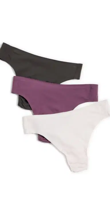 Spanx SPANXsmooth Fit-To-You Thongs 3 Pack Pn/Rs Bd/Dk Ca One Size | Thumbnail 1 Spanx SPANXsmooth Fit-To-You Thongs 3 Pack Pn/Rs Bd/Dk Ca One Size | Thumbnail 1